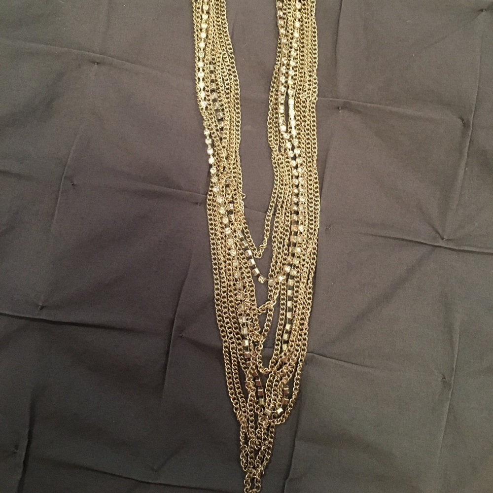 Tiered Silver Necklace